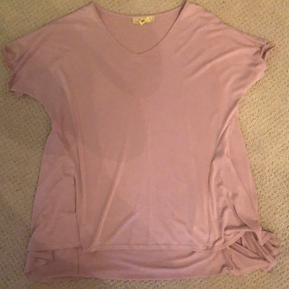 pink blouse